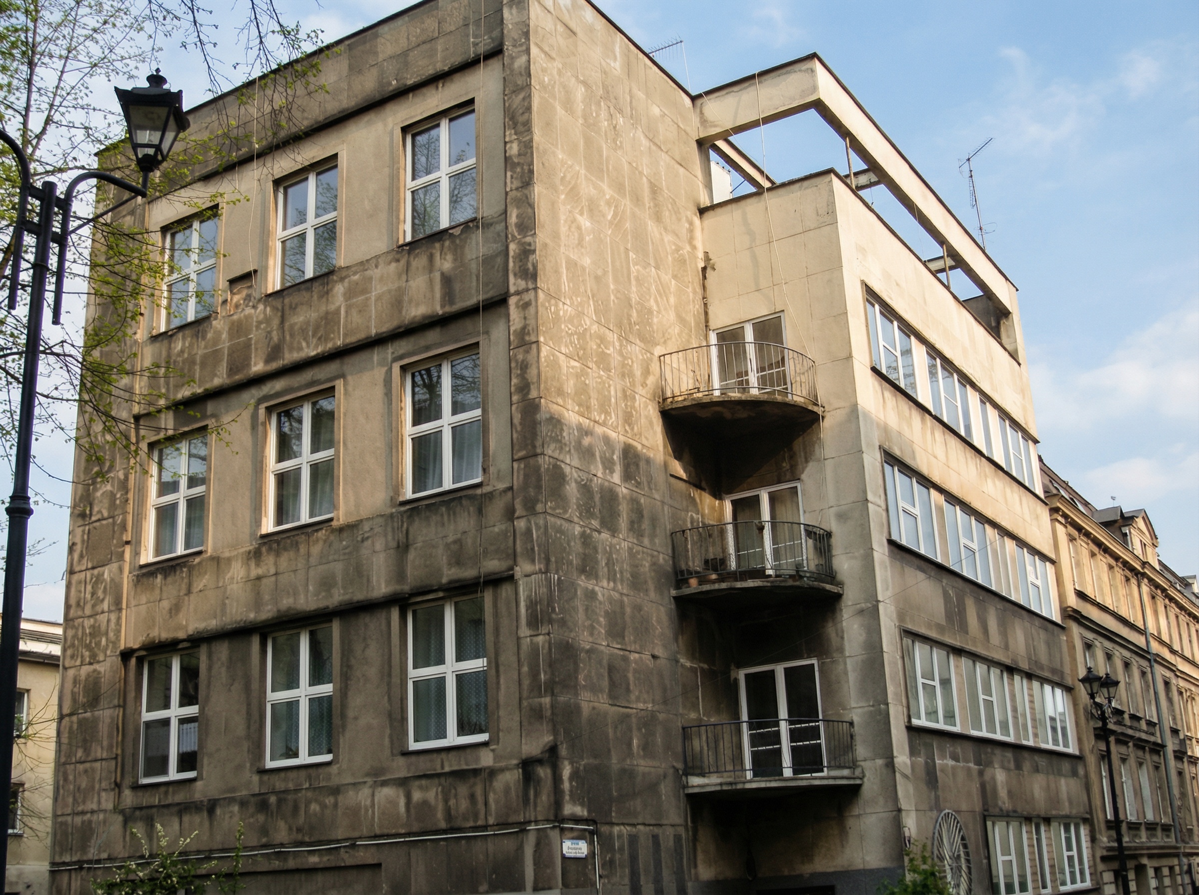 Archiwalne zdjęcie gmachu Muzeum Śląskiego
